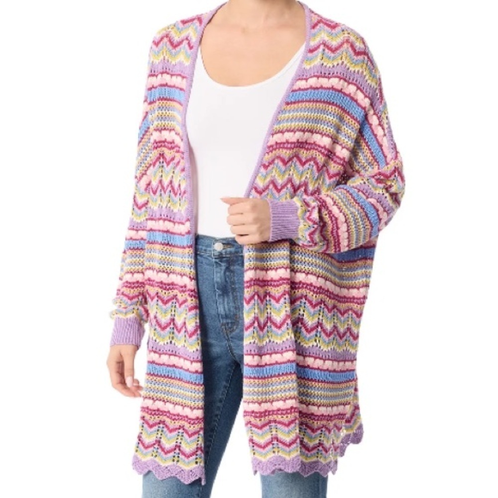 Jessica Simpson Women's Long Cardigan, Size M - Picture 2 of 7